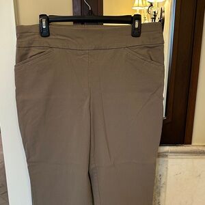 Chico's Tan Straight Leg Pants